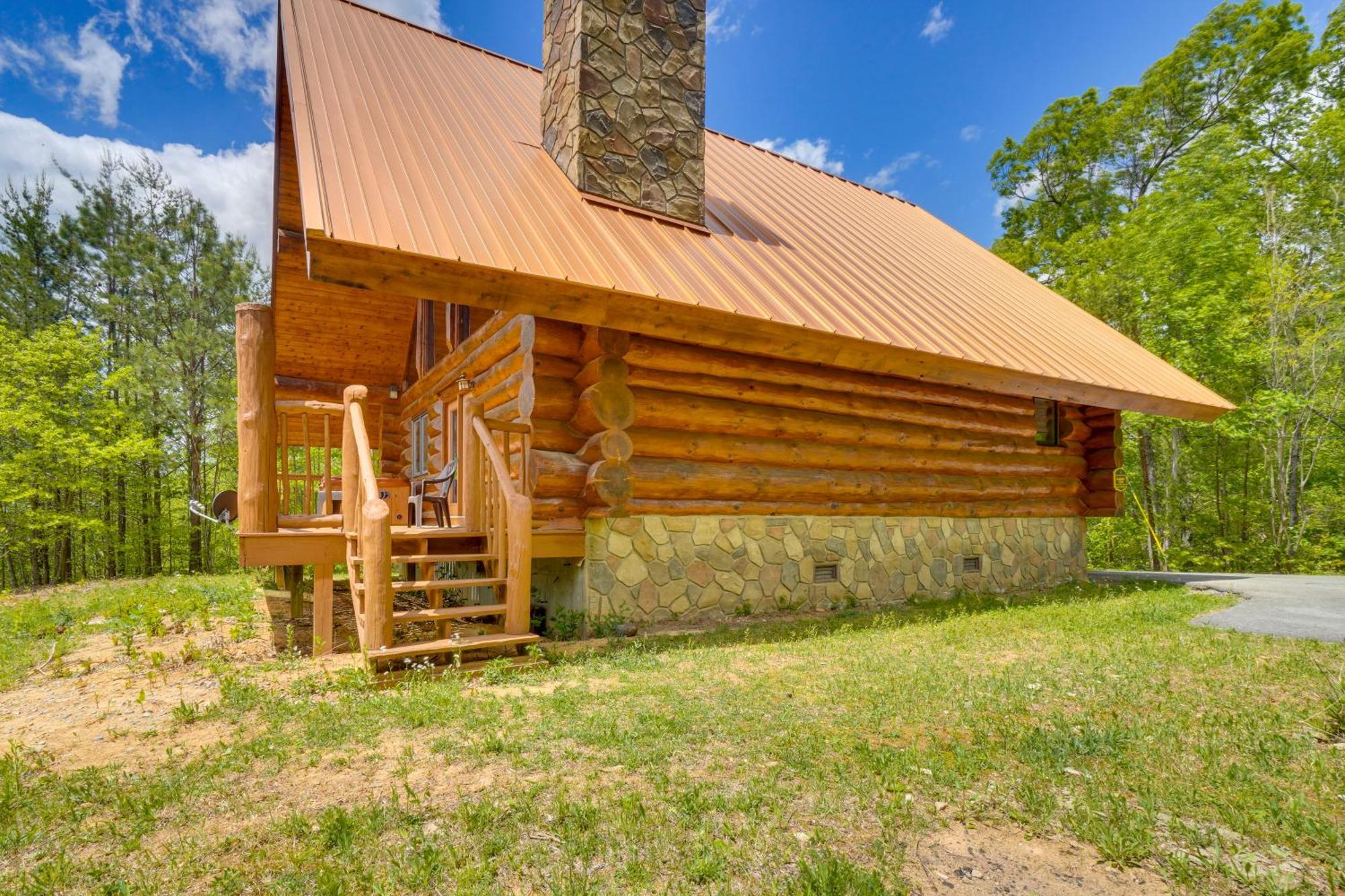Gatlinburg Cabin With Hot Tub About 11 Miles To Downtown Luaran gambar