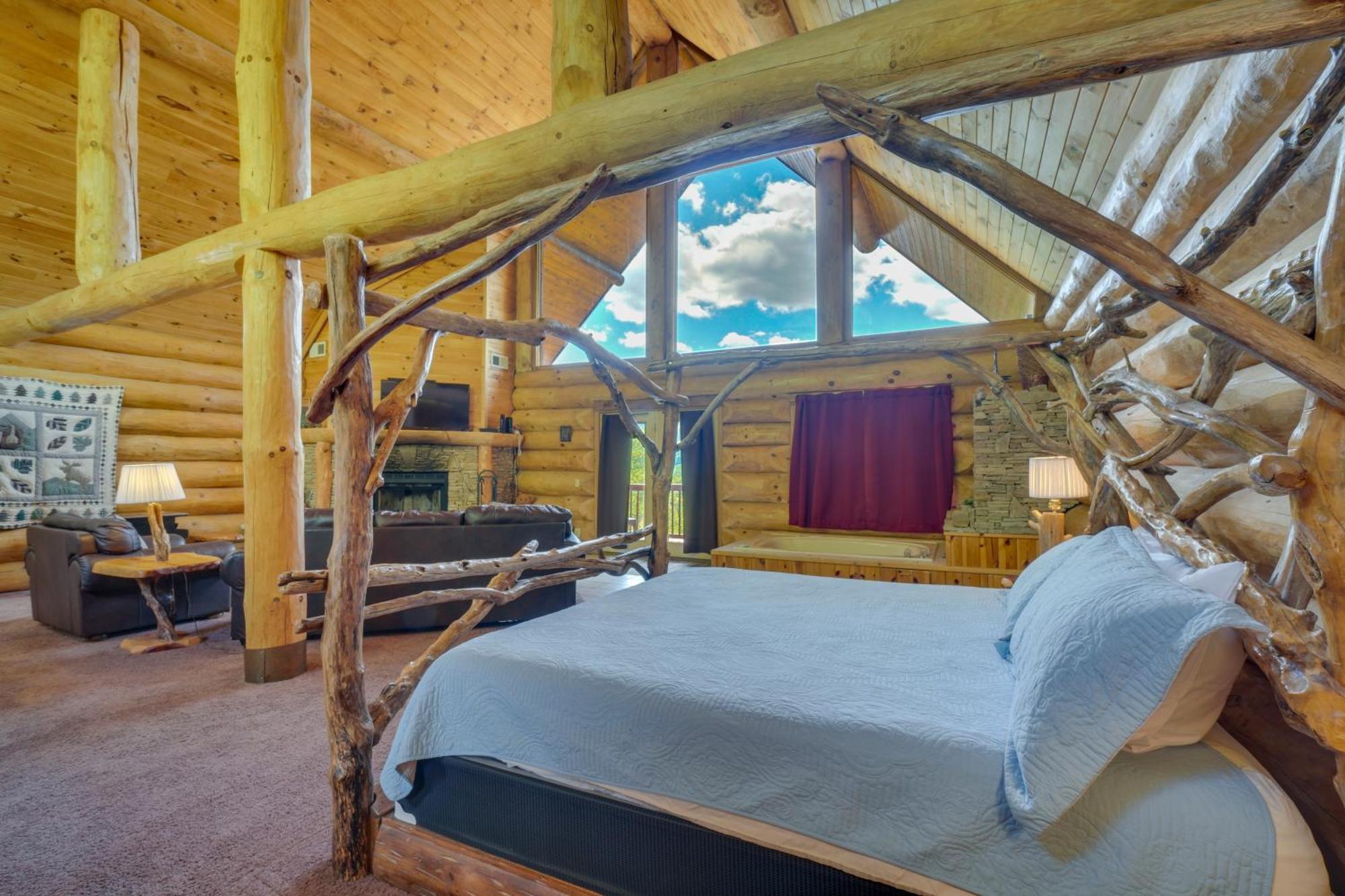 Gatlinburg Cabin With Hot Tub About 11 Miles To Downtown Luaran gambar